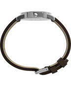 Easy Reader Day Date 35mm Leather Strap Watch