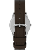 Easy Reader Day Date 35mm Leather Strap Watch