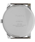 Easy Reader Day Date 35mm Leather Strap Watch