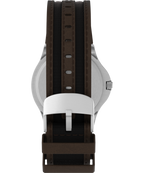 Expedition Metal Field 40mm Leather Strap Watch