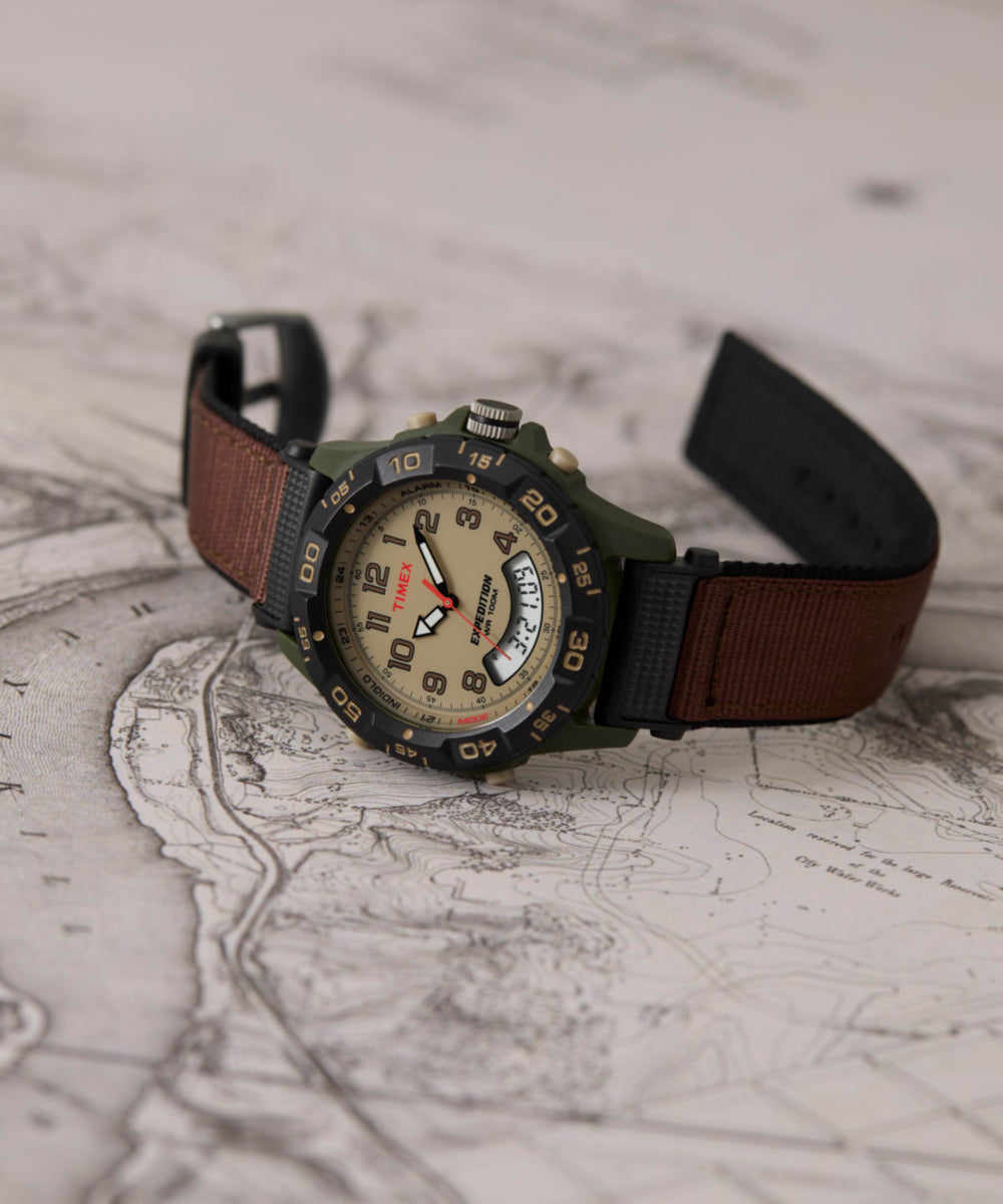 Expedition 39mm Fabric Strap Watch