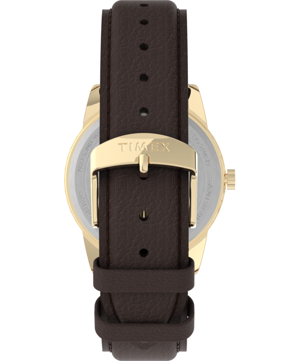 Easy Reader 38mm Leather Strap Watch