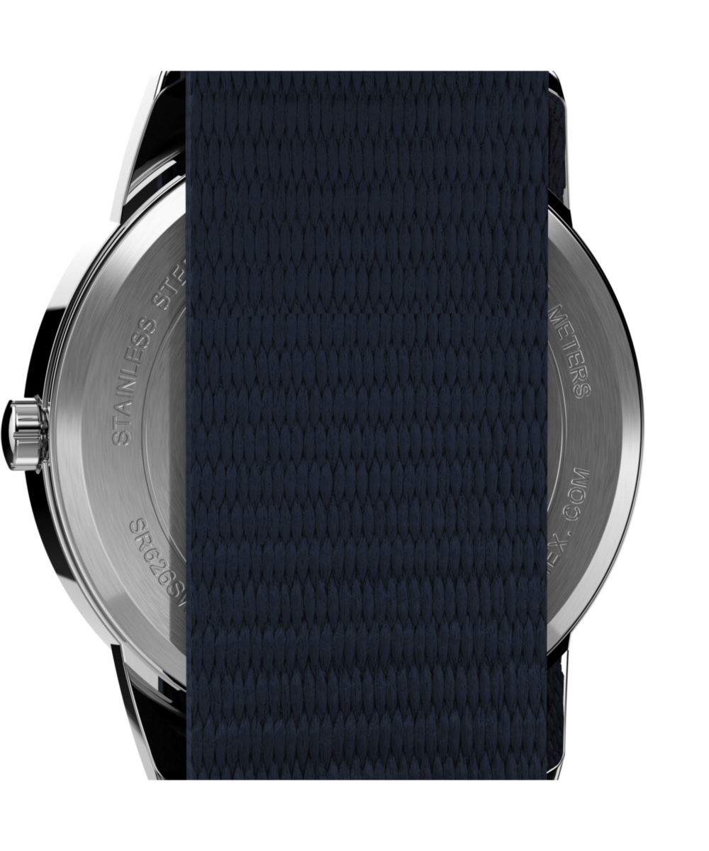 Easy Reader® 35mm Fabric Fast Wrap® Strap Watch