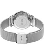 Transcend™ 31mm Stainless Steel Mesh Band Watch