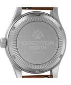 Expedition Field Post Solar 36mm Eco-Friendly Leather Strap Watch