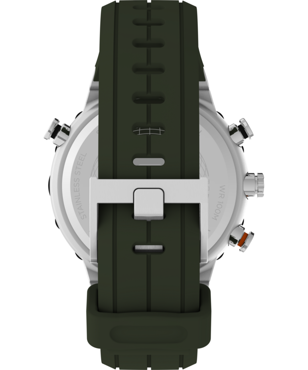 Expedition Tide-Temp-Compass 45mm Silicone Strap Watch