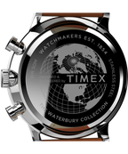 Waterbury Classic Chronograph 40mm Leather Strap Watch