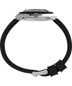 Q Timex 38mm Synthetic Rubber Strap Watch