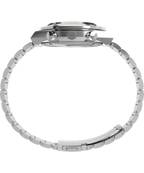 Q Timex Chronograph 40mm Stainless Steel Bracelet Watch