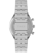 Q Timex Chronograph 40mm Stainless Steel Bracelet Watch