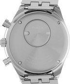 Q Timex Chronograph 40mm Stainless Steel Bracelet Watch