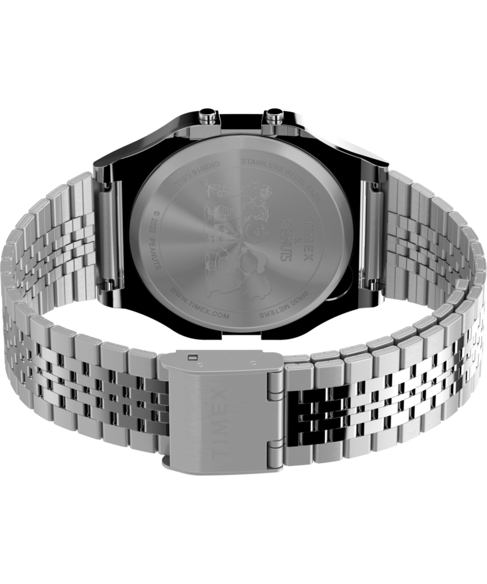 Timex T80 x Peanuts Dream in Color 34mm Stainless Steel Bracelet Watch