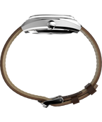 Marlin® Sub-Dial Automatic 39mm Leather Strap Watch