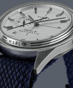 Marlin® Jet Automatic 38mm Fabric Strap Watch