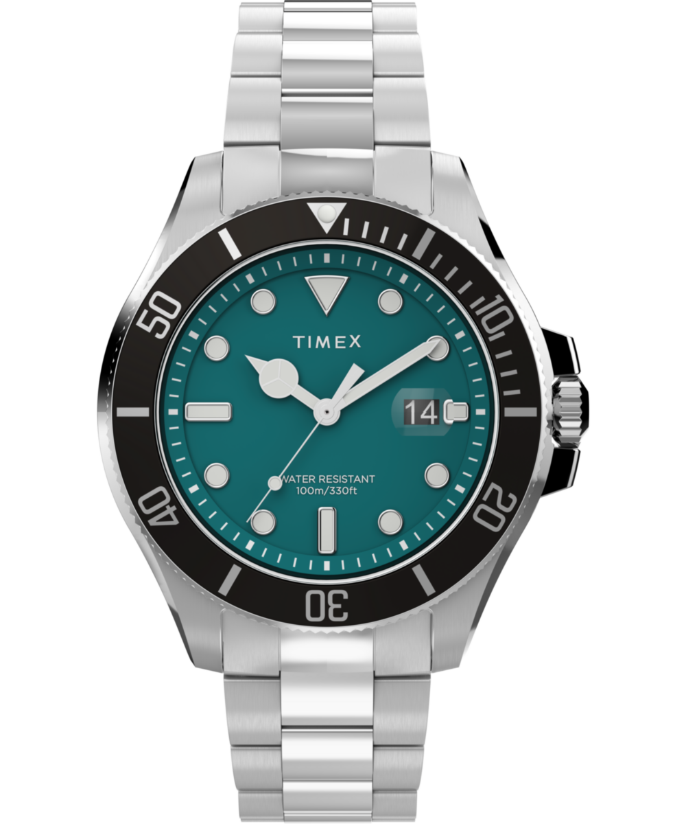Harborside Coast 43mm Stainless Steel Bracelet Watch