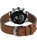 Marlin® Chronograph Tachymeter 40mm Leather Strap Watch