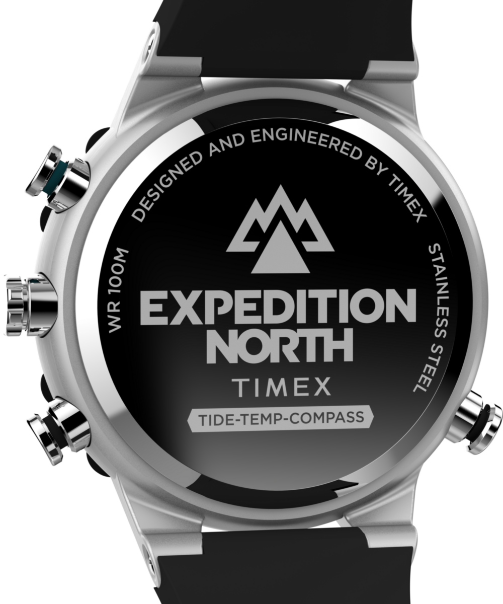 Expedition Tide-Temp-Compass 45mm Silicone Strap Watch