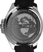 Harborside Coast 44mm Recycled Fabric Strap Watch 