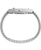 Timex® Automatic 1983 E Line Reissue 34mm Stainless Steel Expansion Band Watch