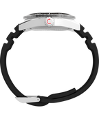 Deepwater Reef 200 GMT 41mm Synthetic Rubber Strap Watch