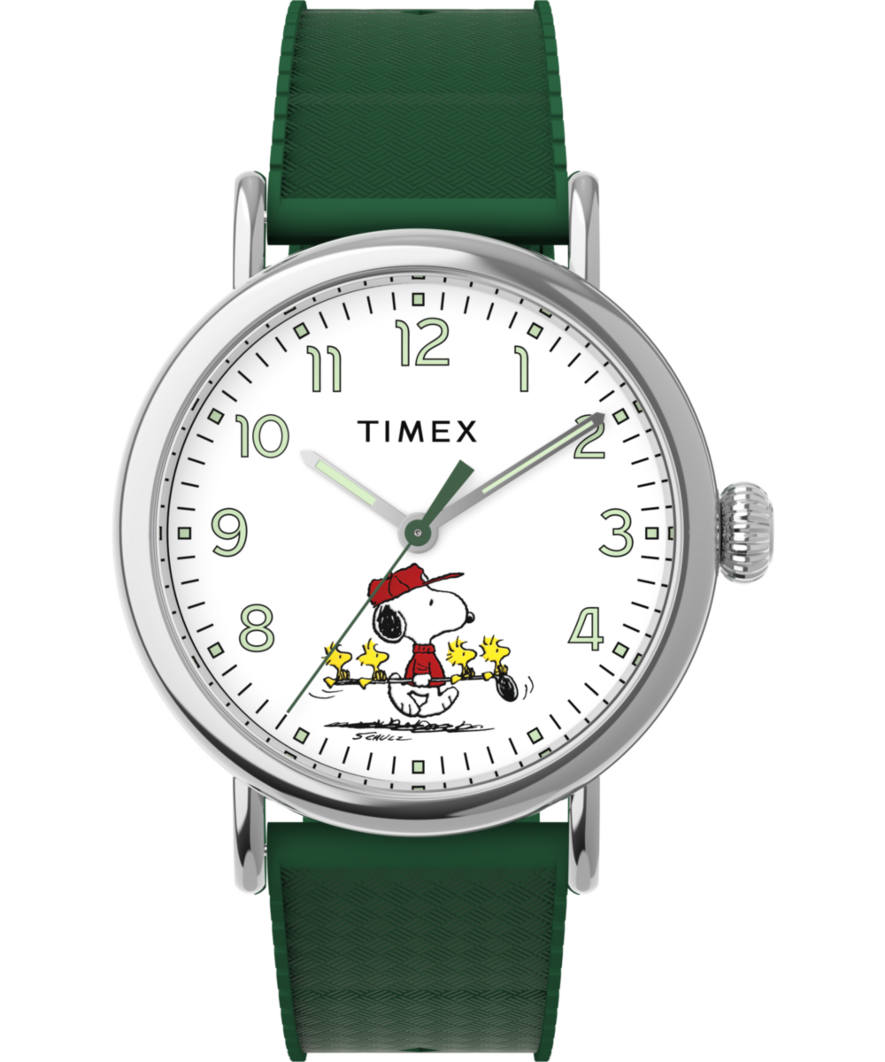 Timex x Peanuts® Standard 40mm Synthetic Rubber Strap Watch