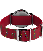 Timex x Peanuts Weekender Holiday 38mm Fabric Strap Watch