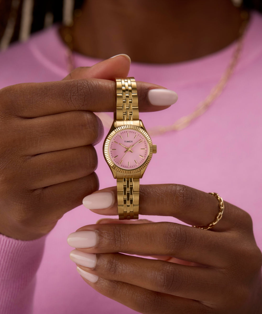 Timex Legacy Mini 25mm Stainless Steel Bracelet Watch 