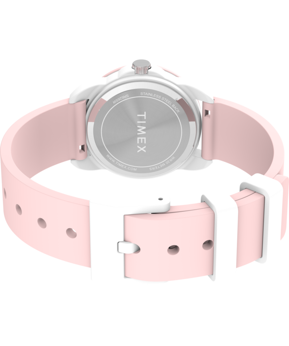 TIMEX TIME MACHINES® 30mm Silicone Strap Watch