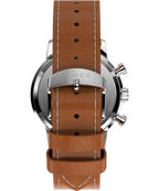 Marlin® Chronograph Tachymeter 40mm Leather Strap Watch