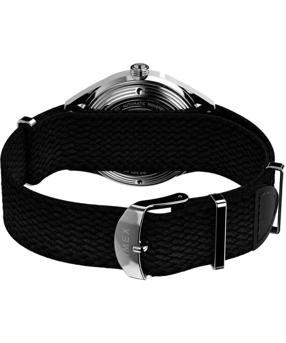 Marlin® Jet Automatic 38mm Fabric Strap Watch