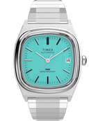 Timex® Automatic 1983 E Line 34mm Stainless Steel Expansion Band Watch