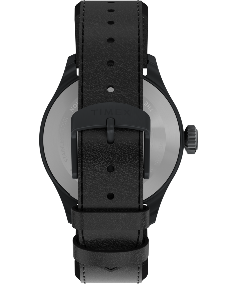 Waterbury Ace 41mm Leather Strap Watch