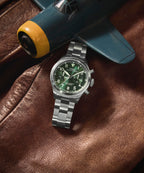 Waterbury Ace Chronograph 41mm Stainless Steel Bracelet Watch