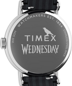Timex x Wednesday Weekender 37mm Leather Strap Watch