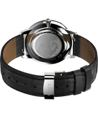 Waterbury Metropolitan Sub-Second 39mm Leather Strap Watch 