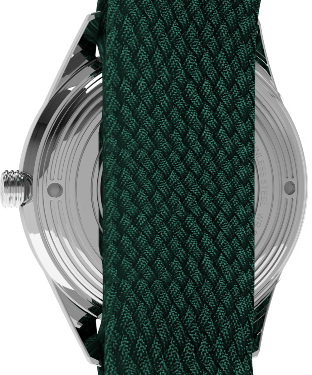 Marlin® Jet Automatic 38mm Fabric Strap Watch