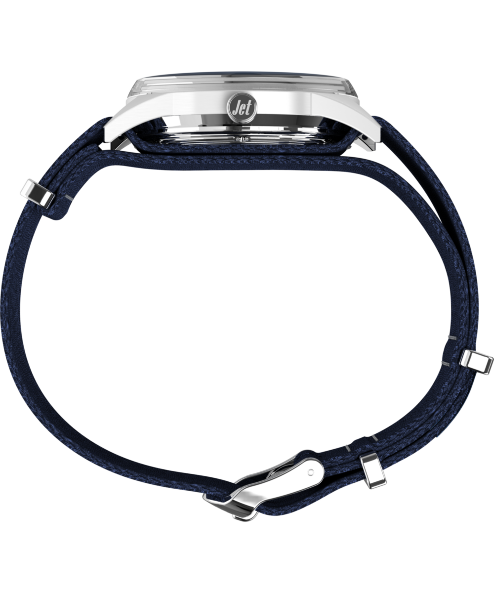 Marlin® Jet Automatic 38mm Fabric Strap Watch