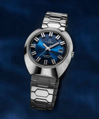 Q Timex® 1972 Time Machine Reissue 39mm Stainless Steel Bracelet Watch