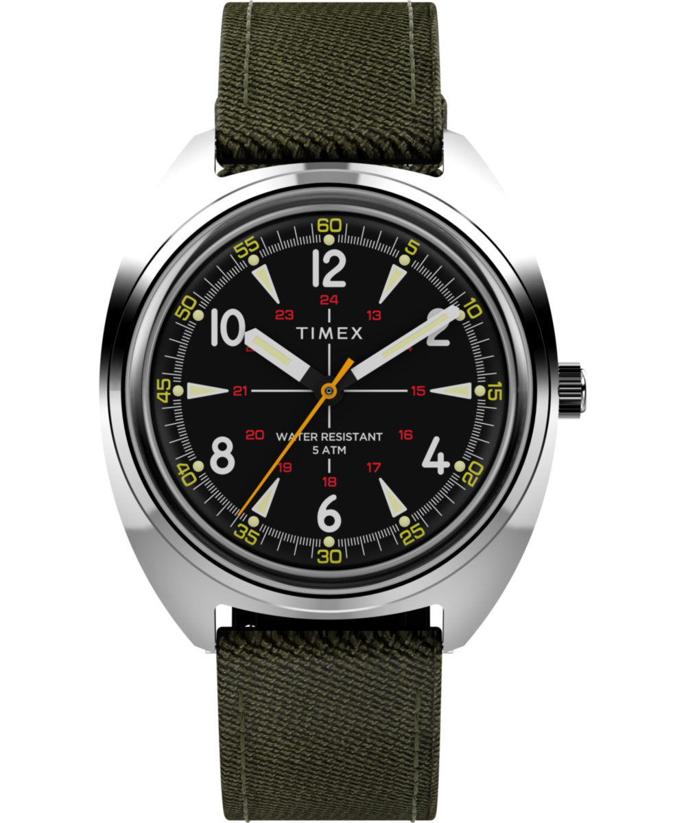 Timex x Bespoke Post 36mm Fabric Strap Watch