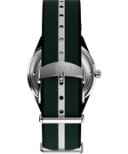 Marlin® Jet Quartz 38mm Fabric Strap Watch