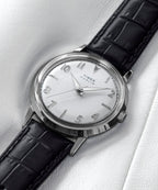 Marlin® Quartz 34mm Leather Strap Watch