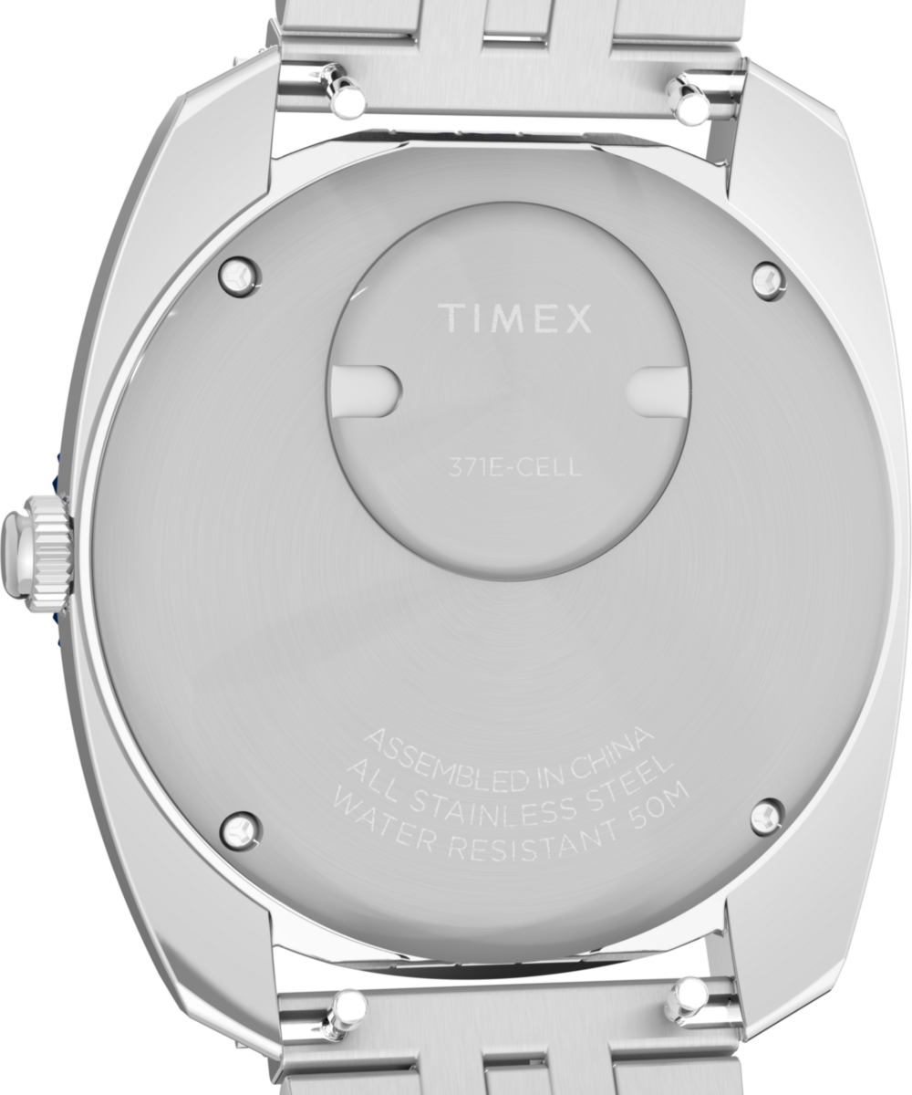 Q Timex® 1971 Velocity 36mm Stainless Steel Bracelet Watch