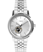 Timex x Peanuts® Marlin® Automatic 75th Anniversary 40mm Stainless Steel Bracelet Watch
