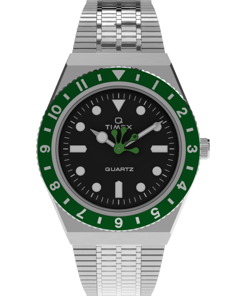 Timex x seconde/seconde/ 38mm Stainless Steel Bracelet Watch