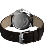 Waterbury Classic 40mm Leather Strap Watch