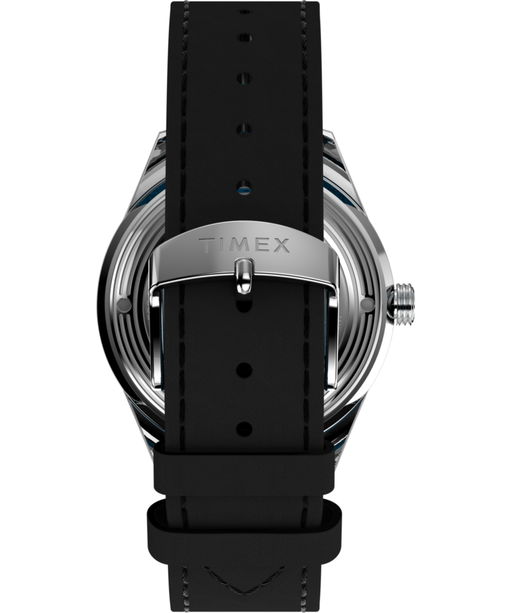 Timex x Superman Marlin® Jet Automatic 38mm Leather Strap Watch