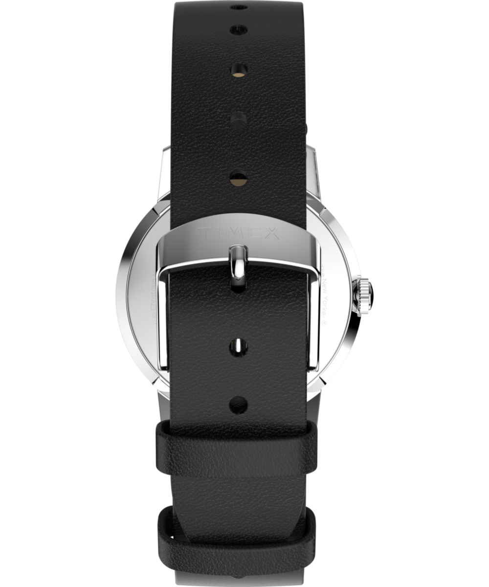 Timex | The New Yorker Marlin® Hand-Wound 34mm Leather Strap Watch